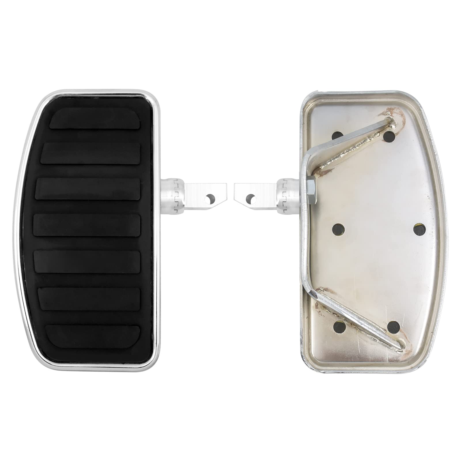 Motorcycle Adjustable Plank Strips, Passenger Foot Section, Wide Foot Pegs Passend für VTX 1800 1300 for Suzuki C50 VL800 VL400