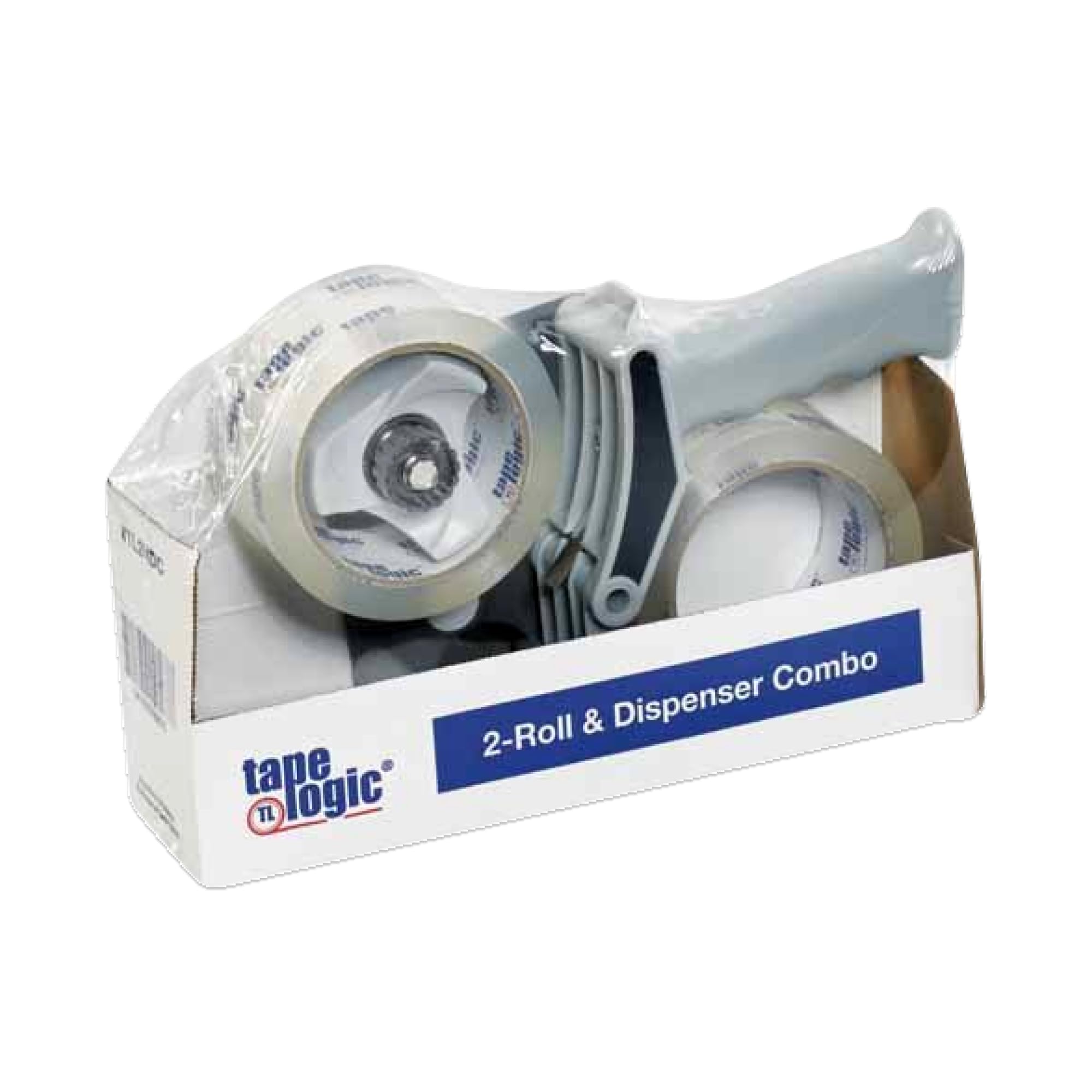 Tape Logic 2" x 55 yds Packing Tape Kit 2.6 Mil (2-Pack) Heavy Duty Packing Tape Rolls for Sealing Boxes at Home, Warehouse, & Office, Supplies for Packaging, Shipping, Moving