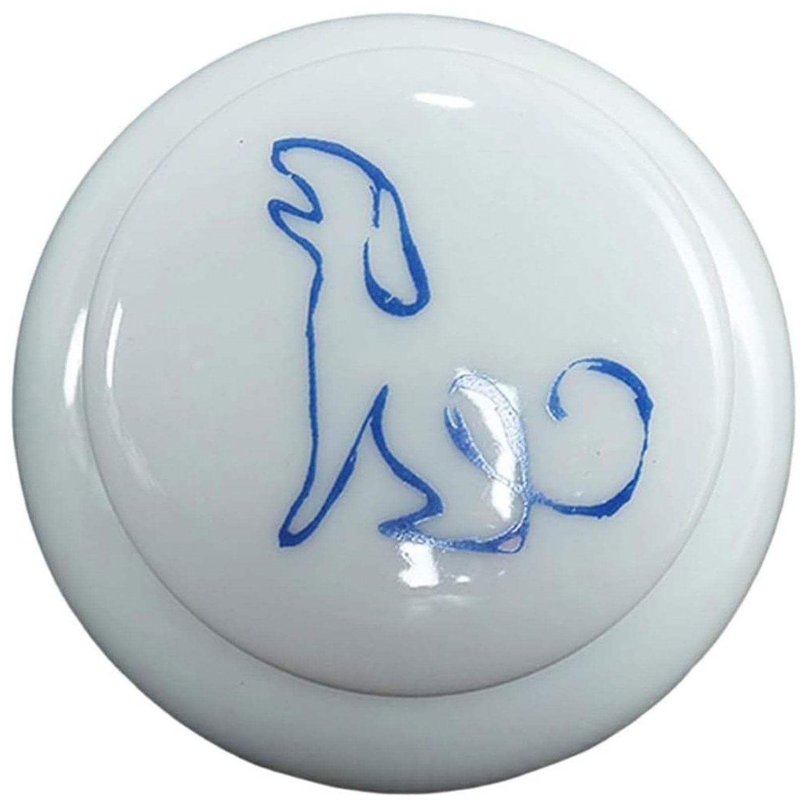 GPDNBIEU Ceramic urns, Ceramic Adult Dog Cat Ash Holders Miniature Memorial Funeral Urn for Sharing Ashes(Dog)