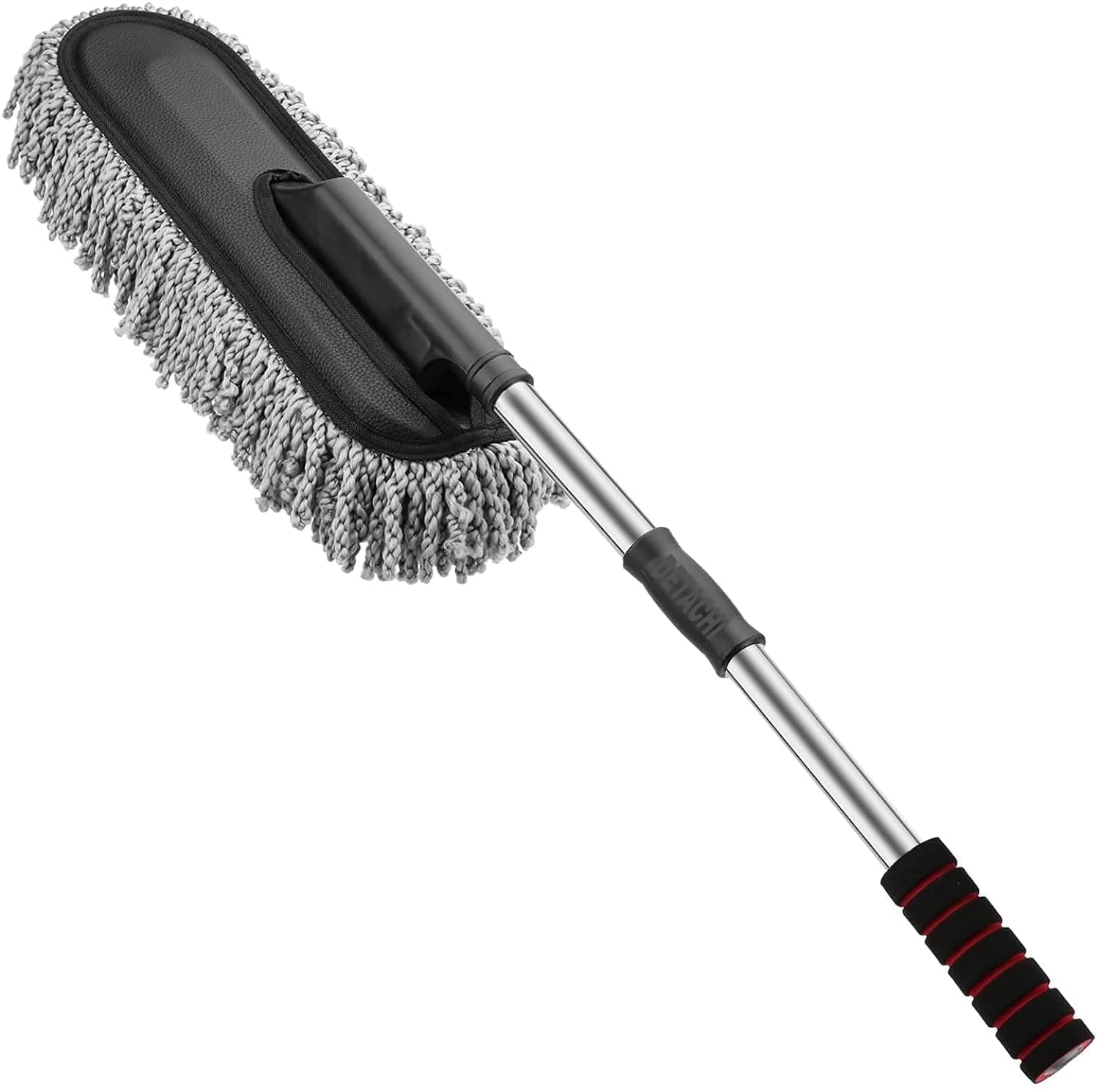 Car Microfiber Duster for Exterior Cleaning with Extendable Handle Super Soft, Scratch-Free Brush for Home and Vehicle for Jaguar I-Pace-image-12