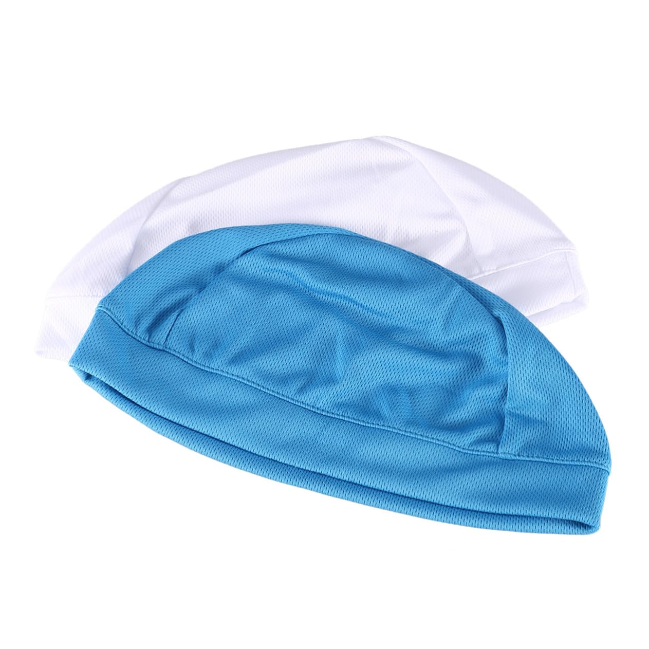 COLLBATH 2pcs Quick Dry Cycling Skull Cap Under Helmet Hat for Men Women Running Cycling Biking