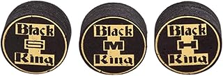Black King (Lot of 3 14mm Premium Layered Pool Billiard Cue Tips