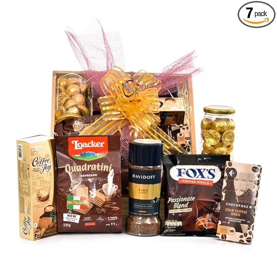 Giftrend Coffee Gift Hamper with Chocolates Diwali & Corporate Gift for Employees, Bosses, Family & Friends