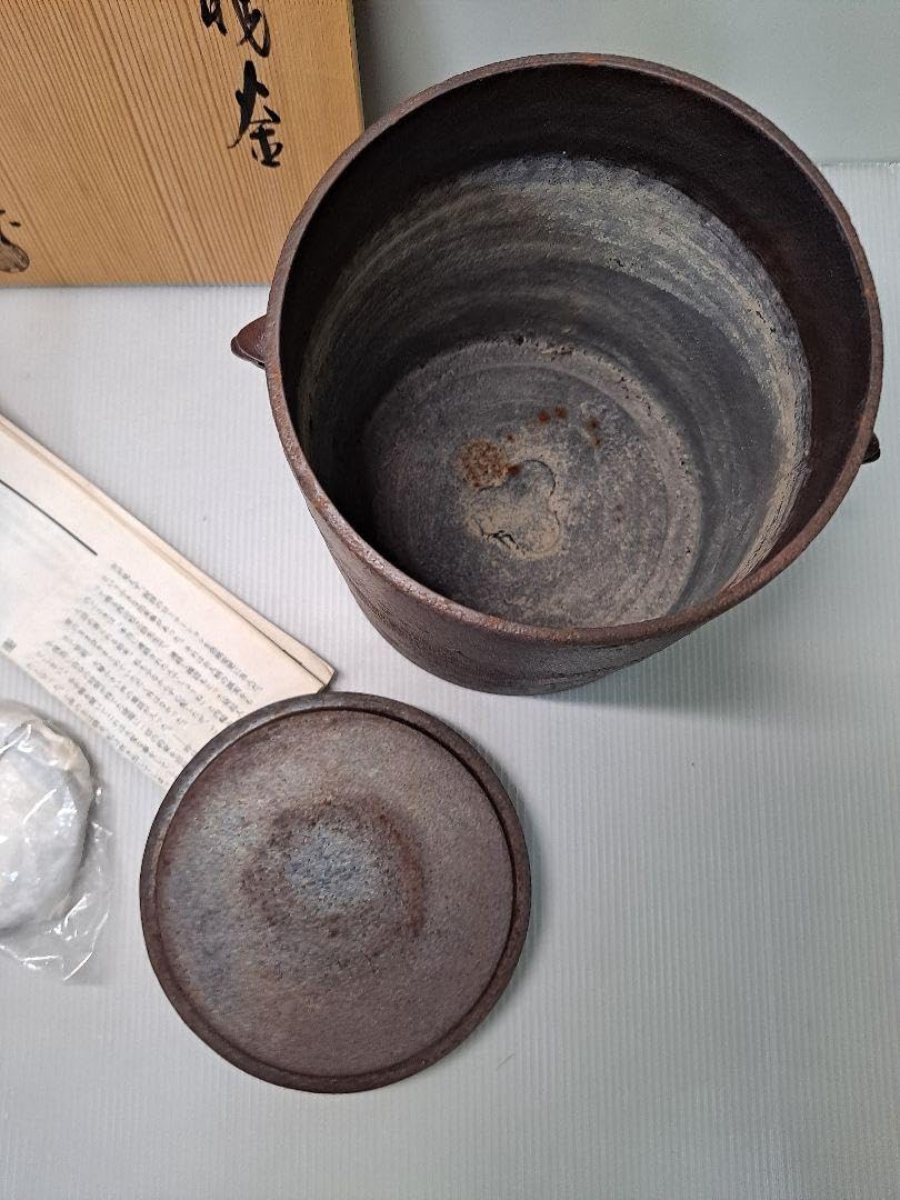 Unryugama Keinori Workshop Living National Treasure Takahashi Keinori Tea Pot