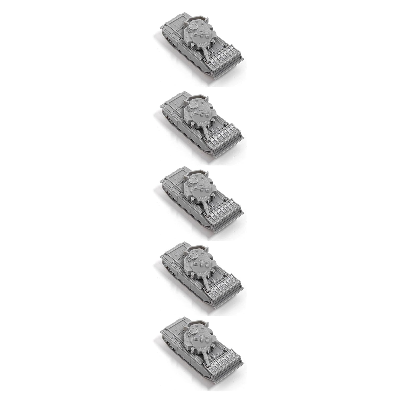 5PCS 1/144 Scale DIY Centurion Mk.5 AVRE – Combat Engineer Tank 3D Resin Model For Historical Military Displays