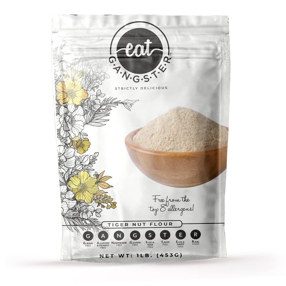 eat G.A.N.G.S.T.E.R Gluten-Free, Grain-Free, Allergy-Friendly Tiger Nut Flour. Easy to Make, Great for those with Food Sensitivities, on Elimination Diets or the AIP and Paleo Diets.