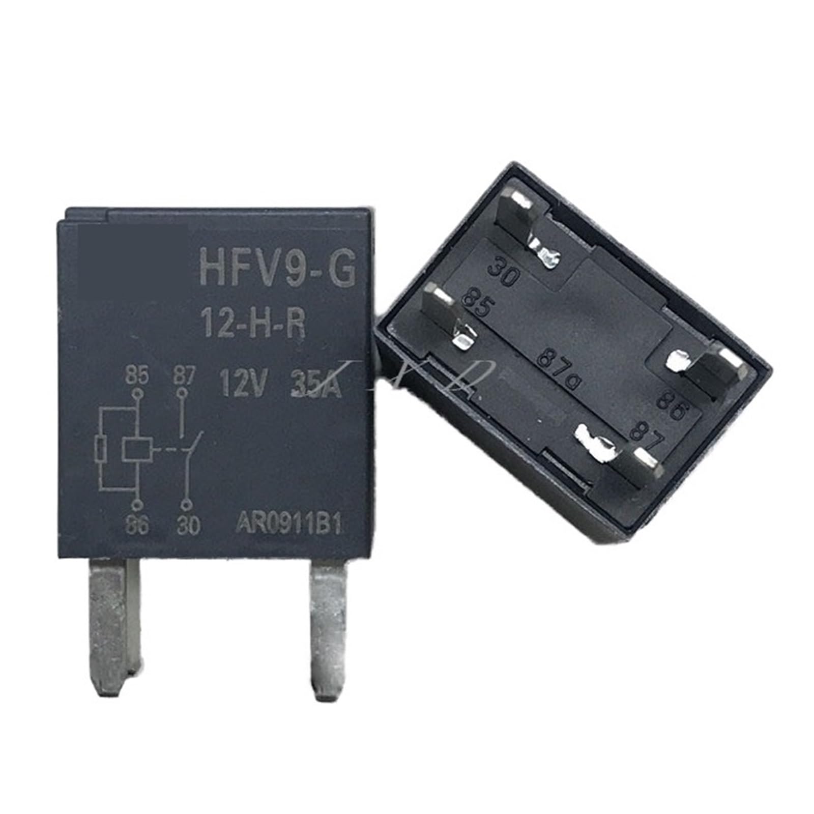 Relais 12V 35A HFV9-G-12H-R à 4 broches haute puissance