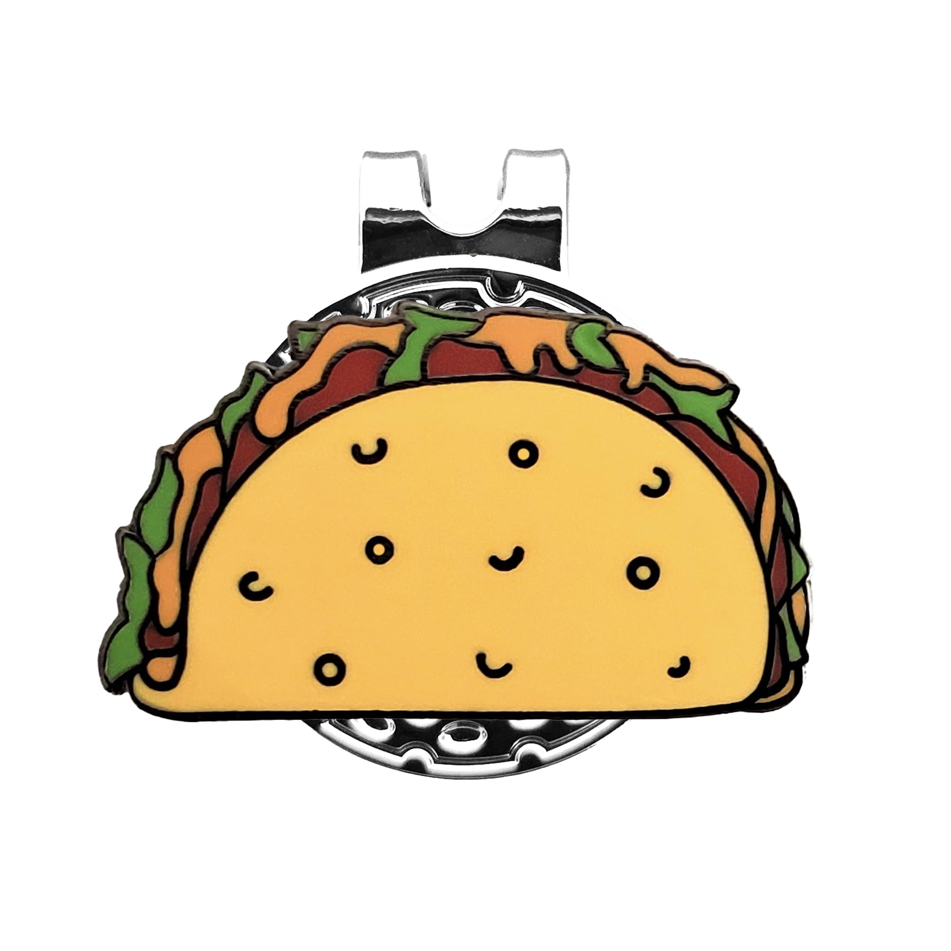 Kolorspun Golf Ball Marker with Magnetic Hat Clip