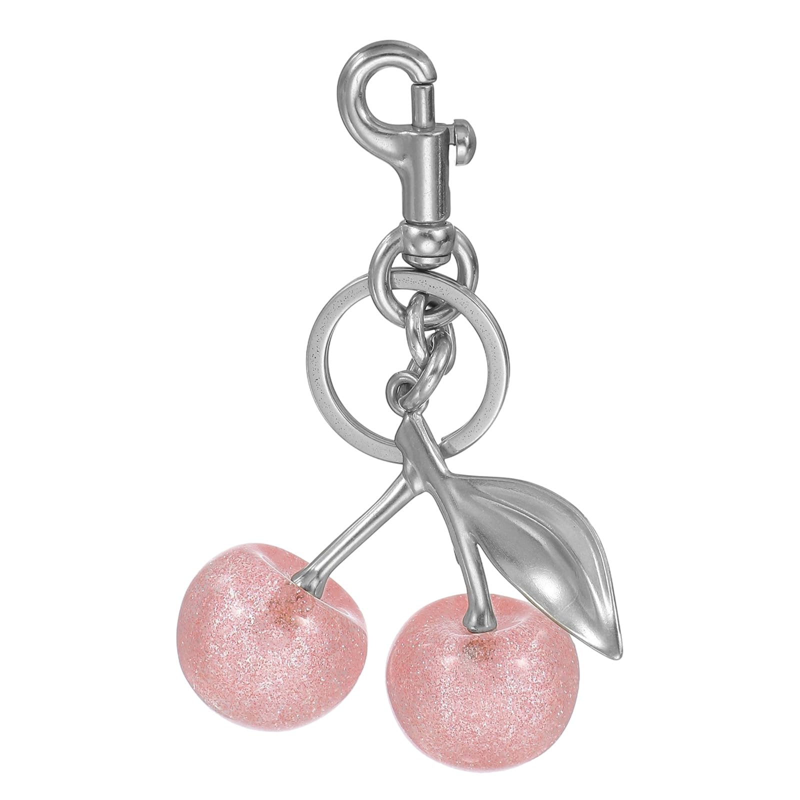 PATIKIL Cherry Keychain for Women Bag Purse Charm Cute Cherry Accessories with Key Ring and Clip