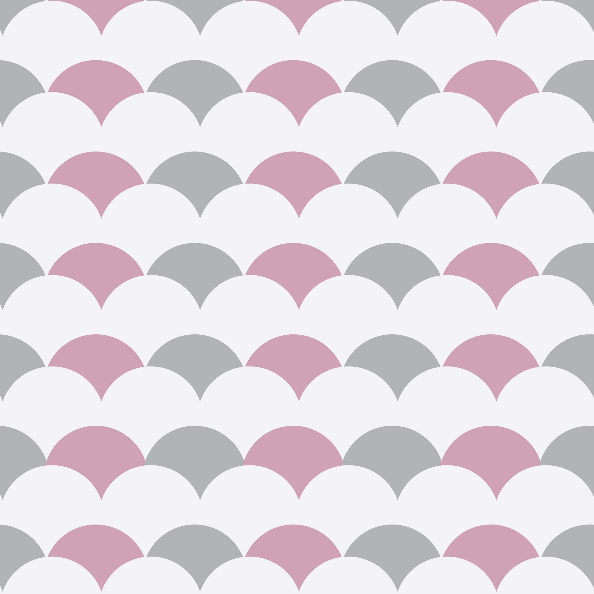 269503 Heraclea Tile Adhesive Decoration Pink Dome [4 Tiles], Pink Grey, 15 x 15 cm