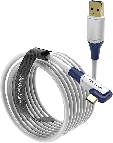 Cable de enlace de 10 pies compatible con accesorios Quest2ProPico4, cable de enlace VR para PCSteam VR, transferencia de datos de alta velocidad,
