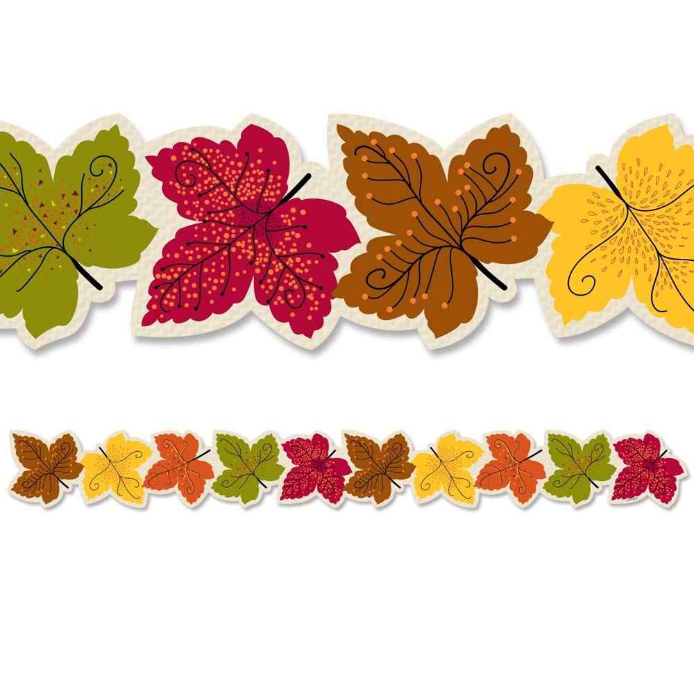 Creative Teaching Press CTP Maple Leaves EZ BorderBulletin Board Border Classroom Décor