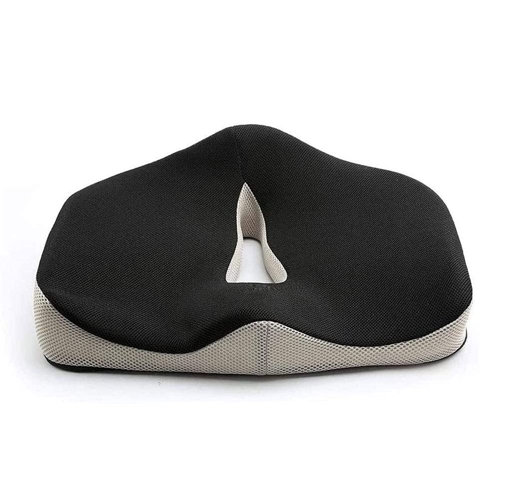 Memory Foam Sedile/Cuscino per sedie per alleviare Indietro, Dolore alla Sciatica, Dolore Tailbone, coccige, osteoartrosi, Sacro, Cuscino prostatico, Cuscino a Bassa Schiena