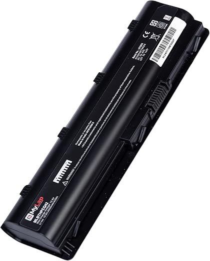 Mylap High Performance MU06 MU09 Laptop Battery Compatible for HP Spare 593553-001 593554-001 636631-001 584037-001 593550-001 593562-001 Compaq…