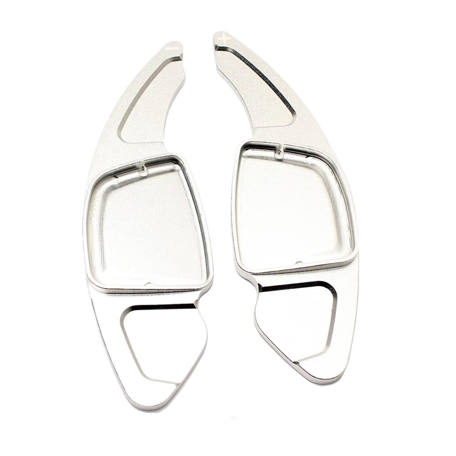 Uieowhn Silver Car Steering Wheel Shift Paddles For Audi For A3 A4 S4 B9 A5 A6 C8 A7 2019 2020+Car Shifter Paddle(Silver)