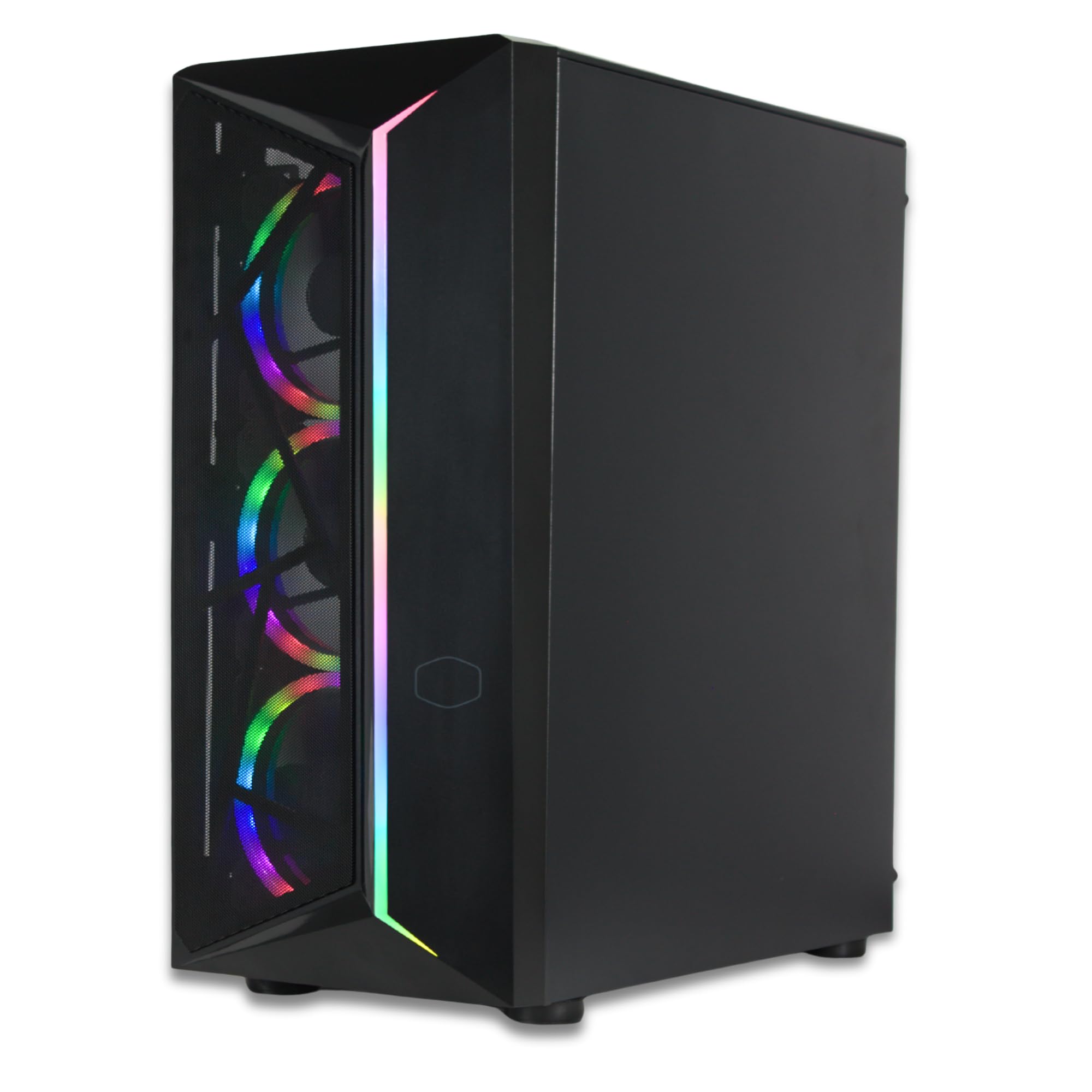 XUM CMP 510 Gaming PC AMD Ryzen 5 5500, RTX 5060 8GB, 32GB DDR4 RAM, 512GB NVMe SSD, 1TB HDD, 650W PSU 80+ Bronze, aRGB, WiFi 5, Windows 11 Home, Creator Gaming, Black Case — view 8