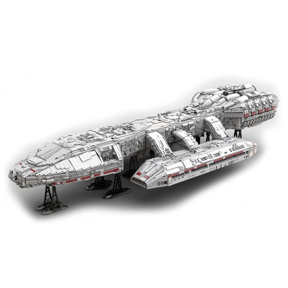 ZITIANYOUBUILD Space Battleship Superscale with Fully Detailed Interior 23729 Pieces MOC for Age 18+