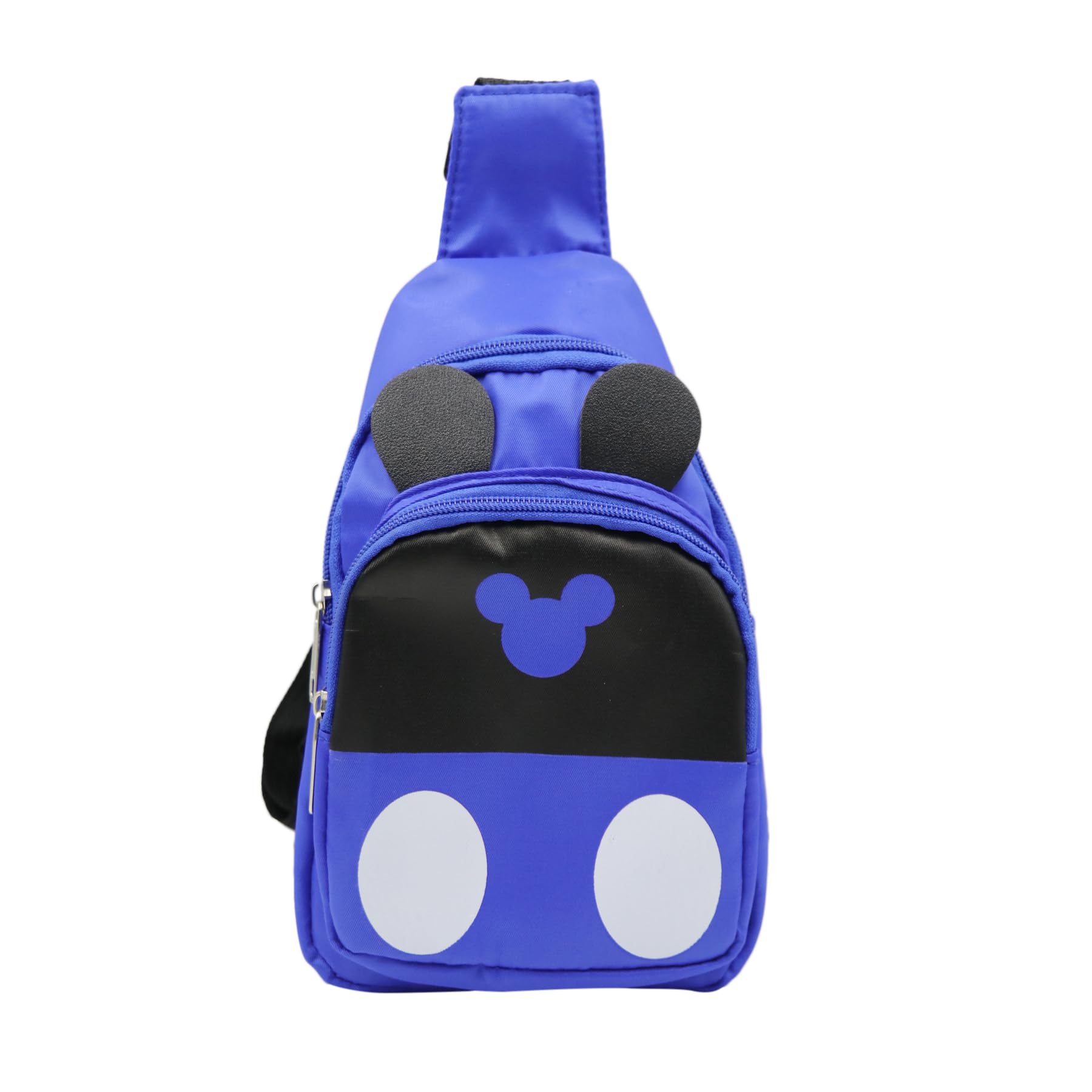 JUMISEEJUMISEE Kids Cartoon Mouse Crossbody Chest Bag Cute Bow Sling Shoulder Bag Travel Hiking Daypack for Boys Girls