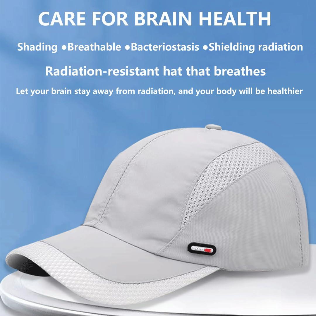 Cappuccio di Protezione Emf Efficace al 99,99% Contro Le Radiazioni, Blocco 5g, Schermatura RF, Blocco delle Radiazioni WiFi, Dimensione Universale (Regolabile)(Color:Nero)