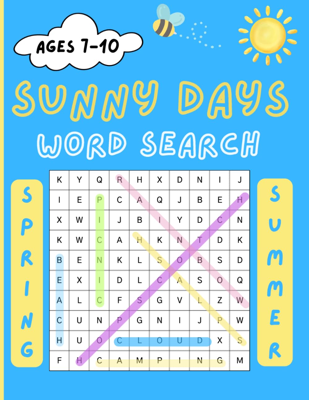 Sunny Days Word Search