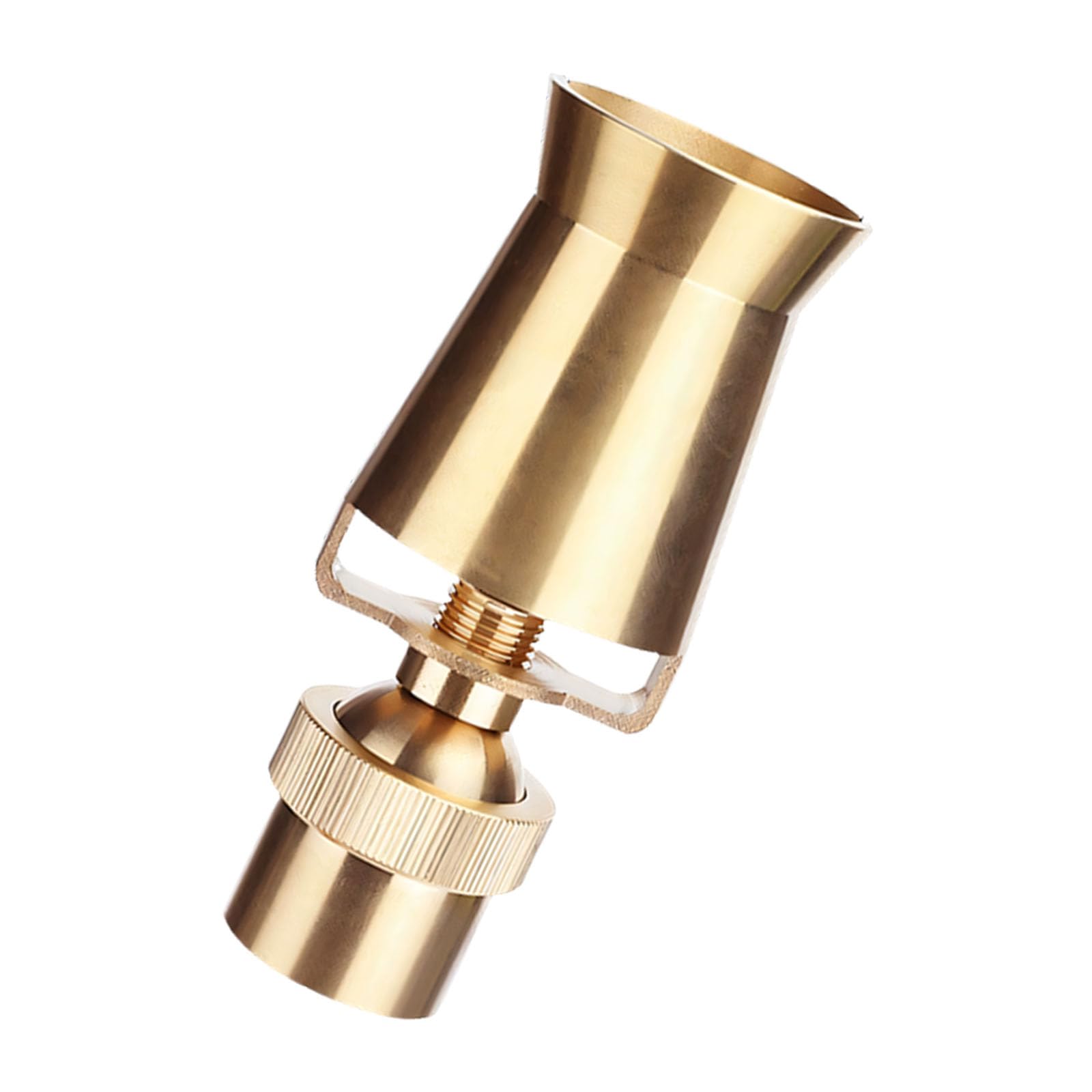 Brass Fountain Cedar Bubbling Fountain Nozzle Garden Pond Landscape Decoration Accessories Yard Water Feature Nozzle