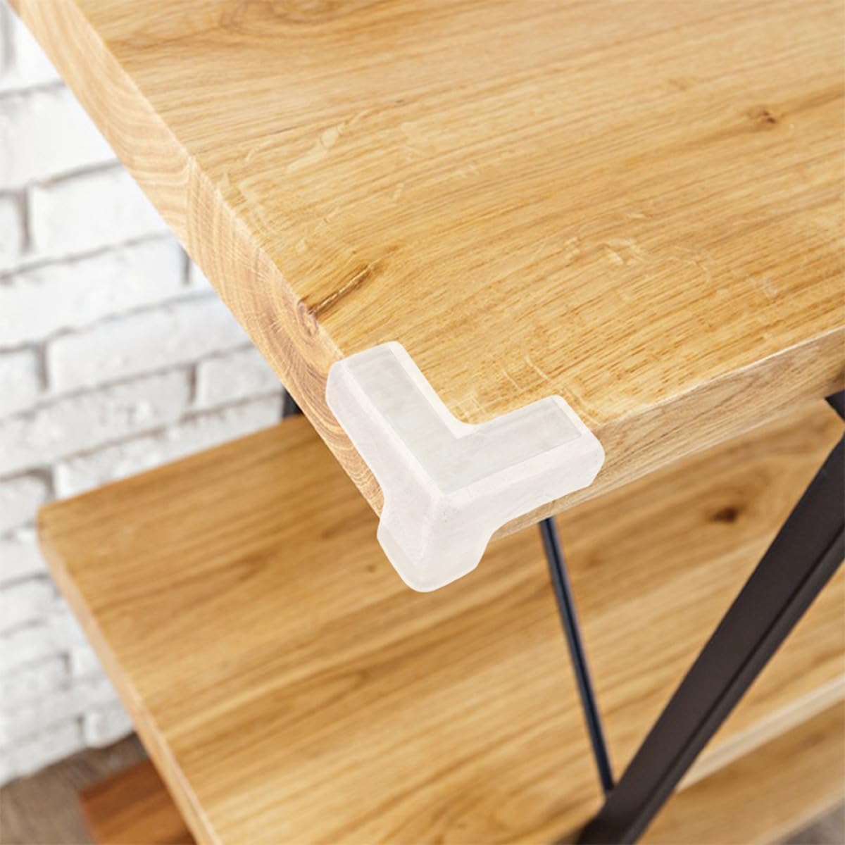 Cabilock 12pcs Corner Guards Furniture Edge Protectors Soft Anti-Collision Table Corner Bumpers Babyproofing Safety Cushions for Desks and Tables
