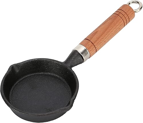 Sartén antiadherente para huevos con mango a prueba de escaldaduras, sartén para panqueques, revestimiento antioxidante, para huevos fritos en casa