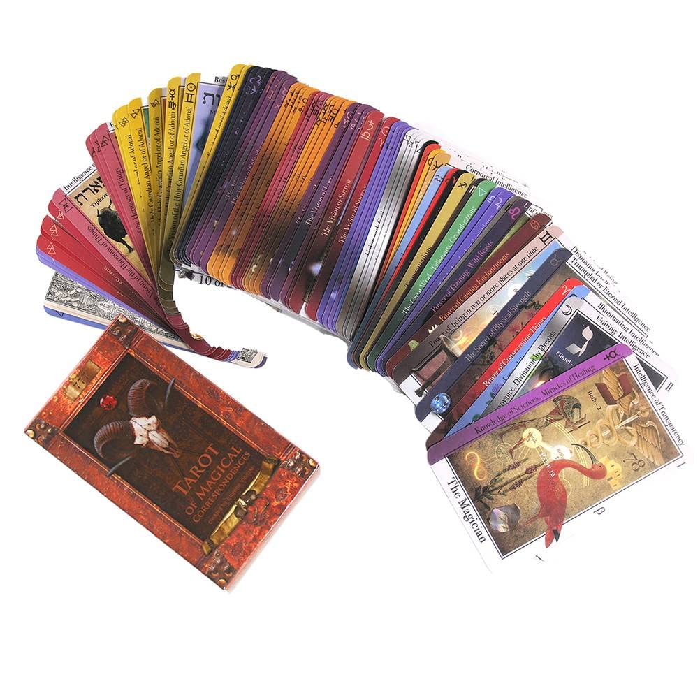LiuZhiGang Tarot of Magical Correspondences Tarot Deck Card Game