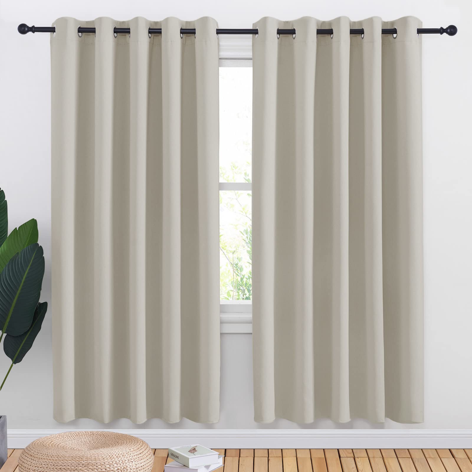 Natural Blackout Draperies Curtains