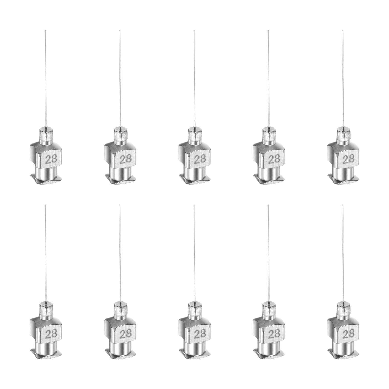 HARFINGTON 10pcs 20Gauge Stainless Steel Dispensing Needles, 1" All Metal Glue Needle Tube Blunt Tips Luer Lock for Thick Liquids, Ink, Glue, Lab Use — Amazon image 10