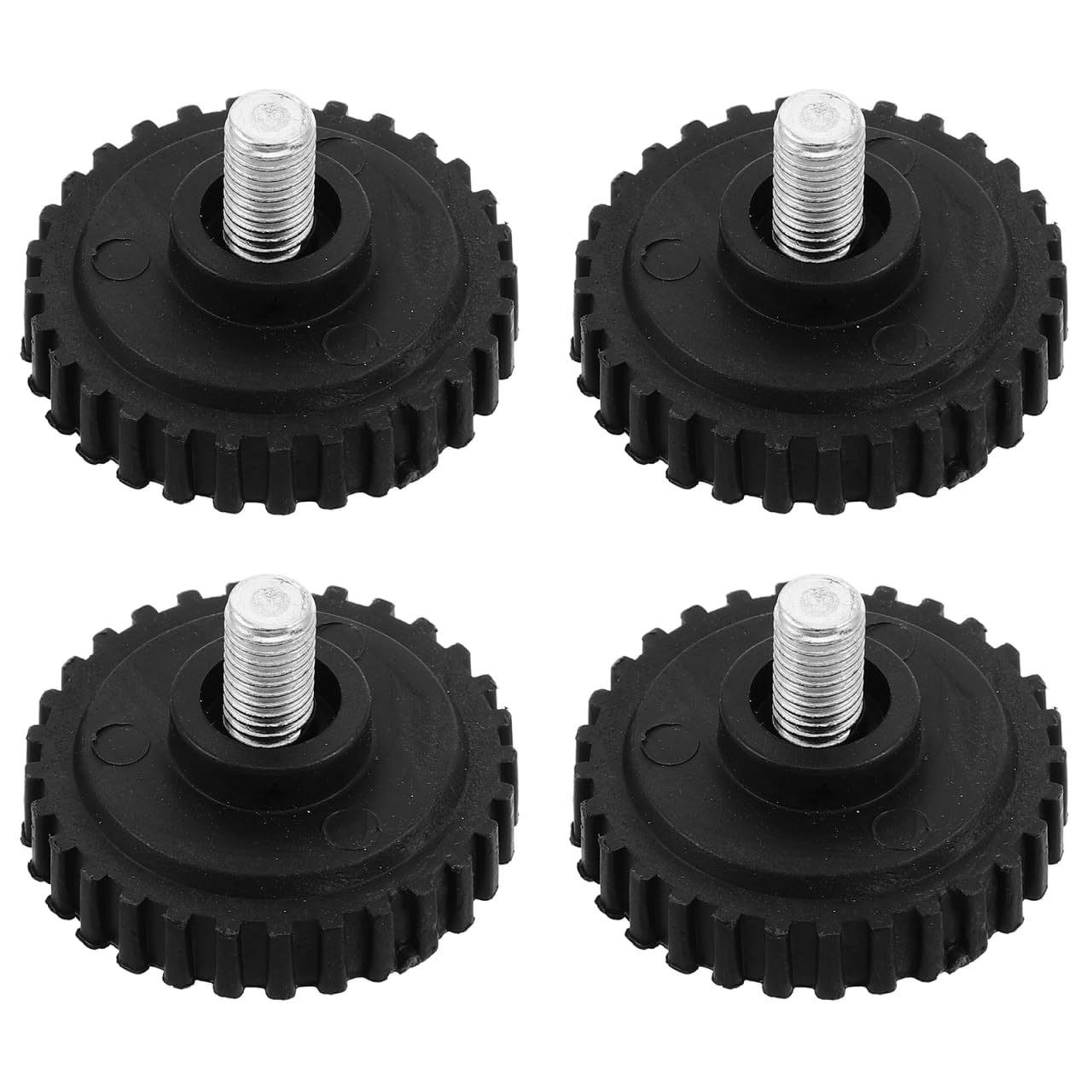 BESTOYARD 4PCS Universal Scale Feet Replacement, Anti-Slip Rubber and Iron Legs for Digital Kitchen, Electronic, Jewelry, Food Scales