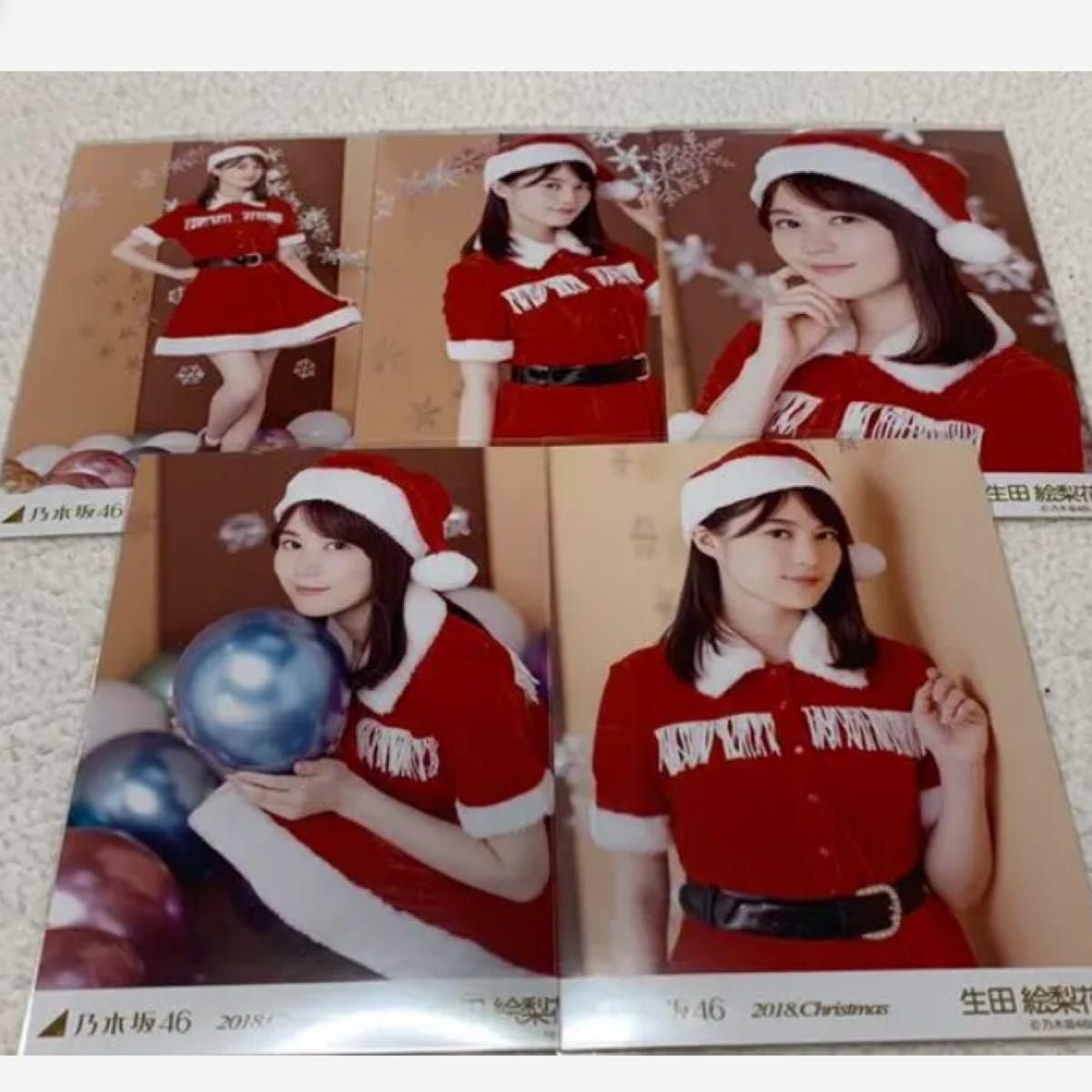 乃木坂46 会場限定 生写真 サンタ 生田絵梨花 コンプ