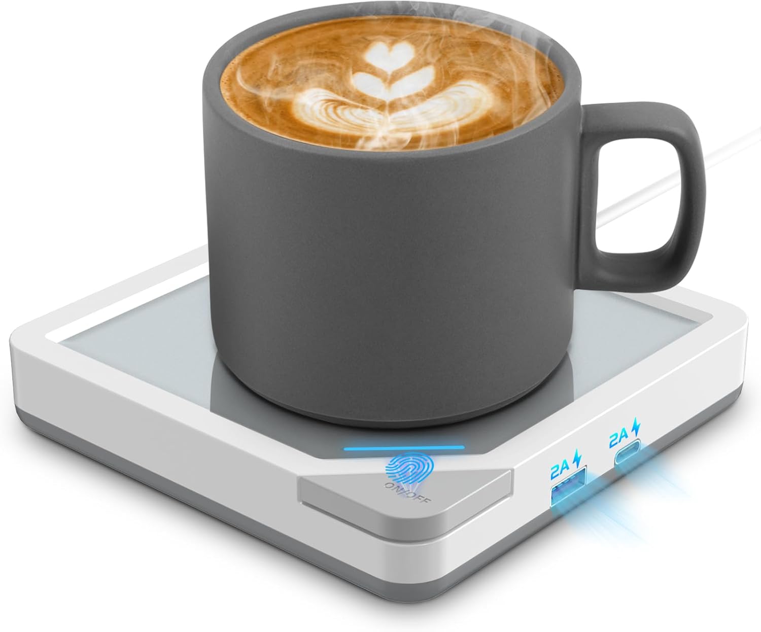 Coffee Mug Warmer Candle Warmer Coffee Warmer for Desk Auto Shut Off Candle Wax