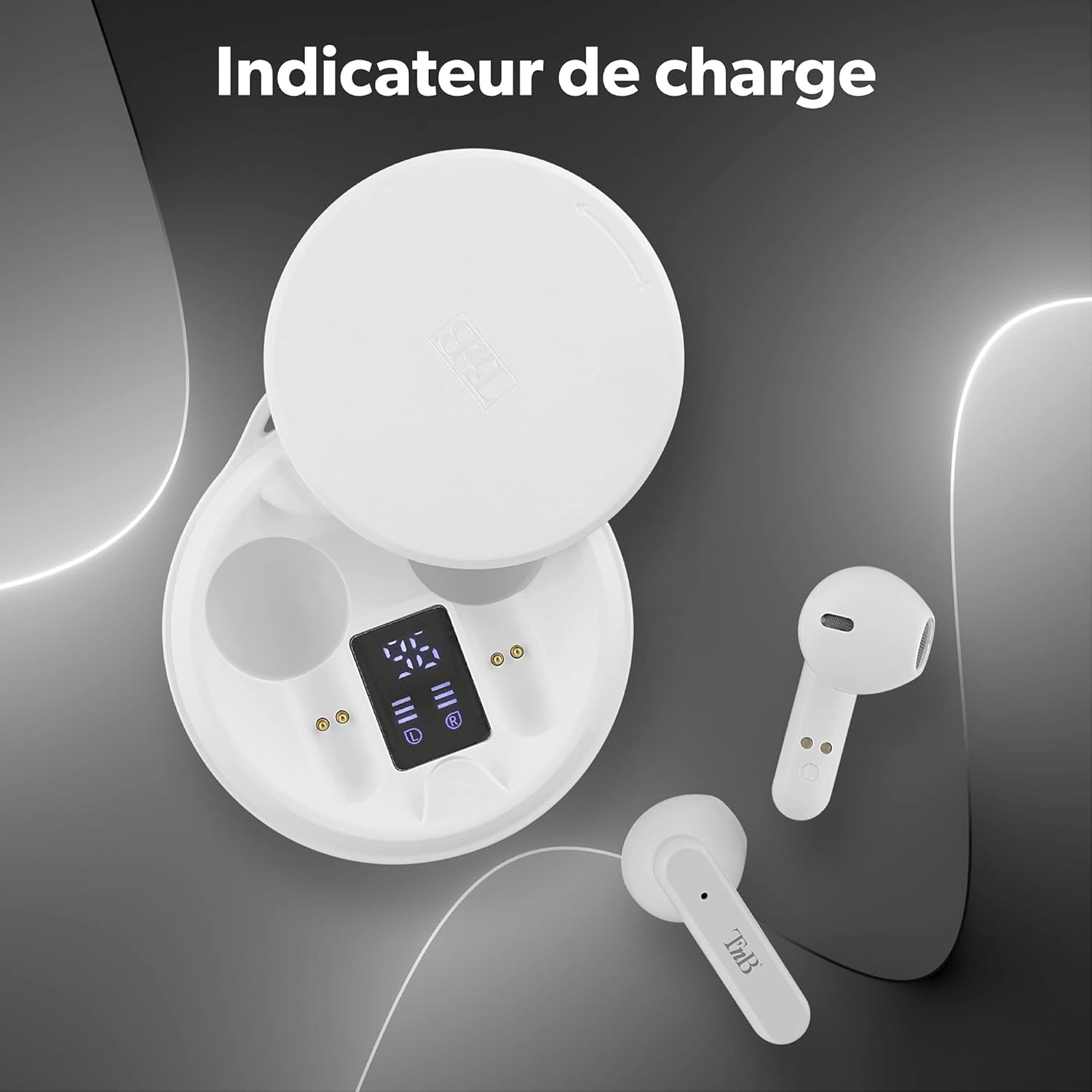 T'NB SHINY2 Charging Case with LED indicator