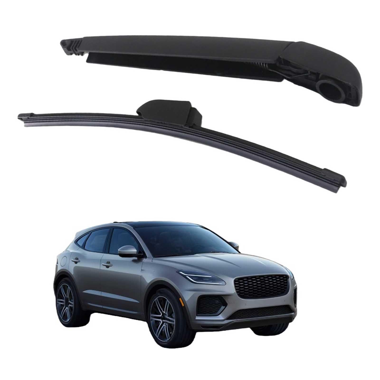 Tergicristallo Posteriore Auto per Jaguar E-Pace 2017-2024, Braccio Tergilunotto Posteriore con Spazzola e Braccio