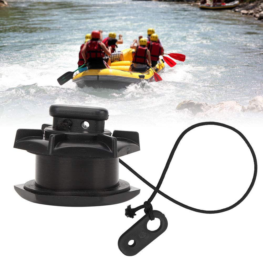 Omabeta Boat Hex Drain Valve, Fishing Accessory Inflatable Dinghy Drain Valve Easy To Carry Lightweight Small Size PVC for Canoe