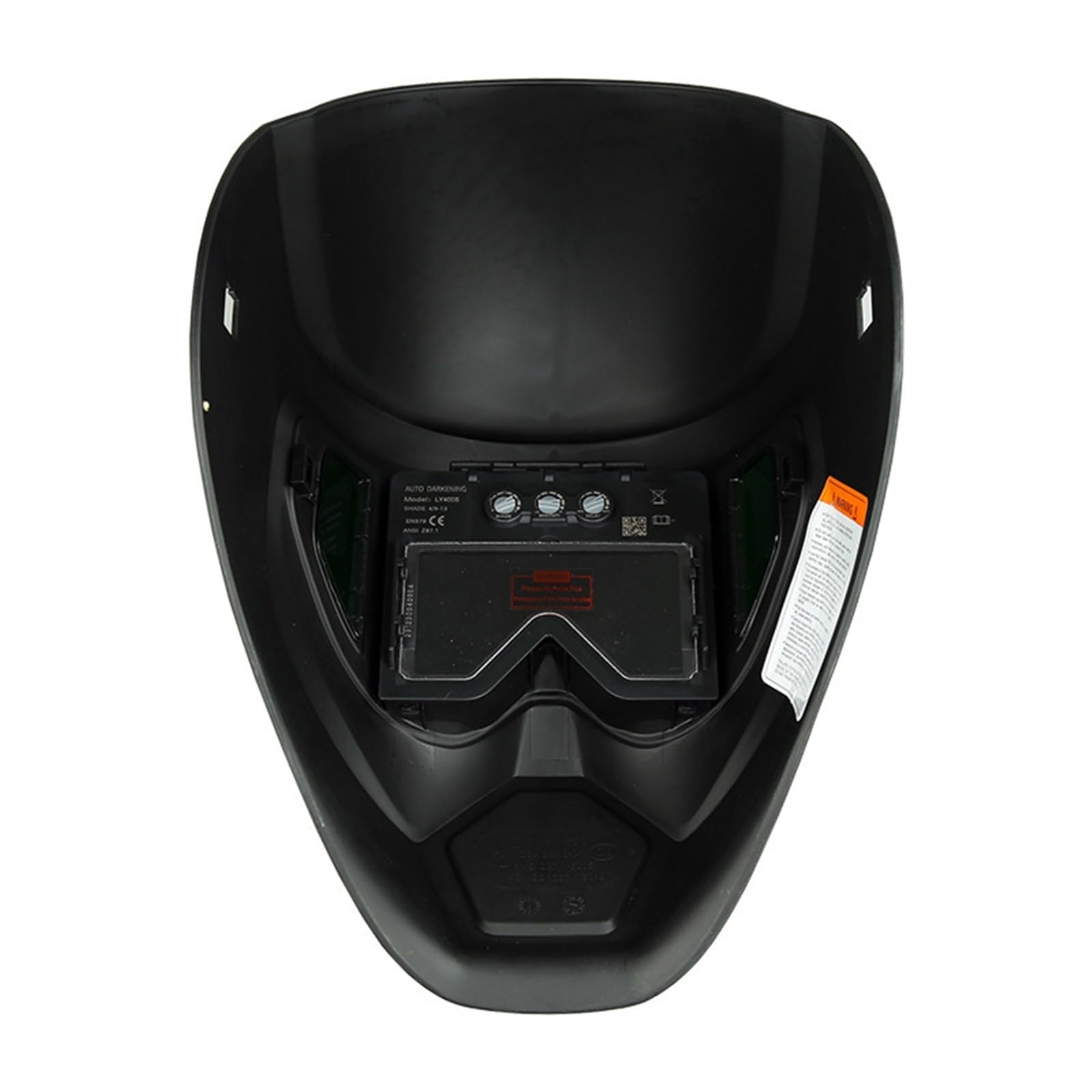 Masque Soudure LéGer,Cagoule Soudures Masque de soudage Automatique à assombrissement for Casque électrique Solaire(with Light)