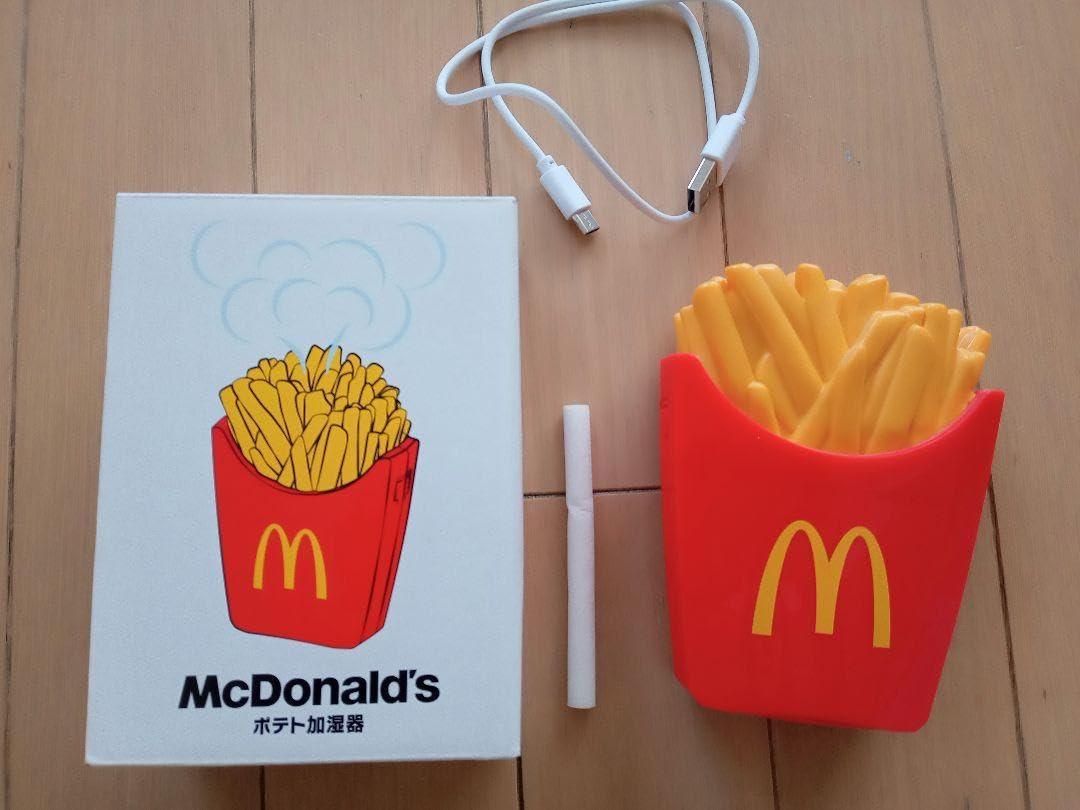 Amazon.co.jp: ポテト 加湿器 マクドナルド福袋卓上加湿器USBケーブル