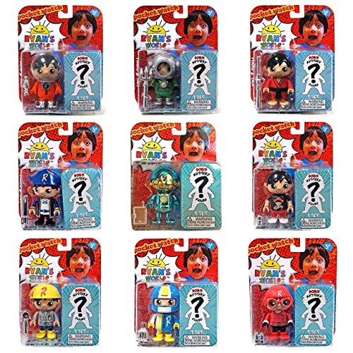 RYAN'S WORLD 2 Pack Figure, Multicolor