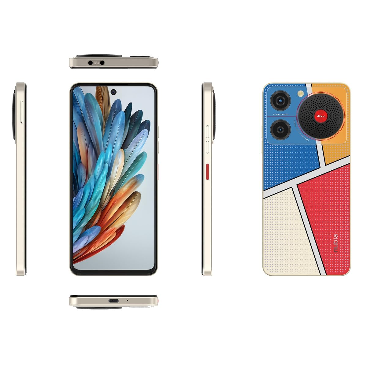 nubia Music グローバル版 4GB/128GB ZTE NUBIA MUSIC (4GB RAM 128GB STORAGE)