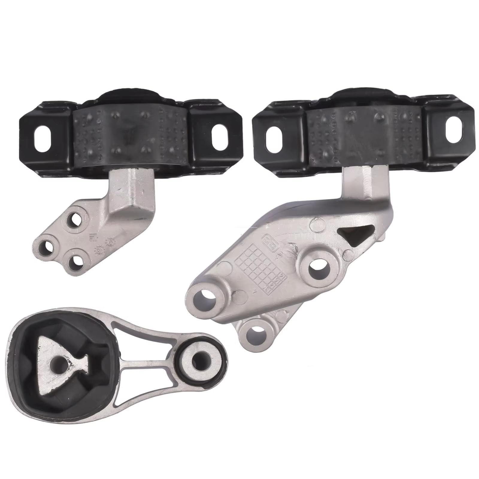 Kit supporto motore Compatibile con Smart Per Fortwo 451 1.0L L3 2008-2015 1322200048 1322200148 Set di 3 supporti motore e trasmissione