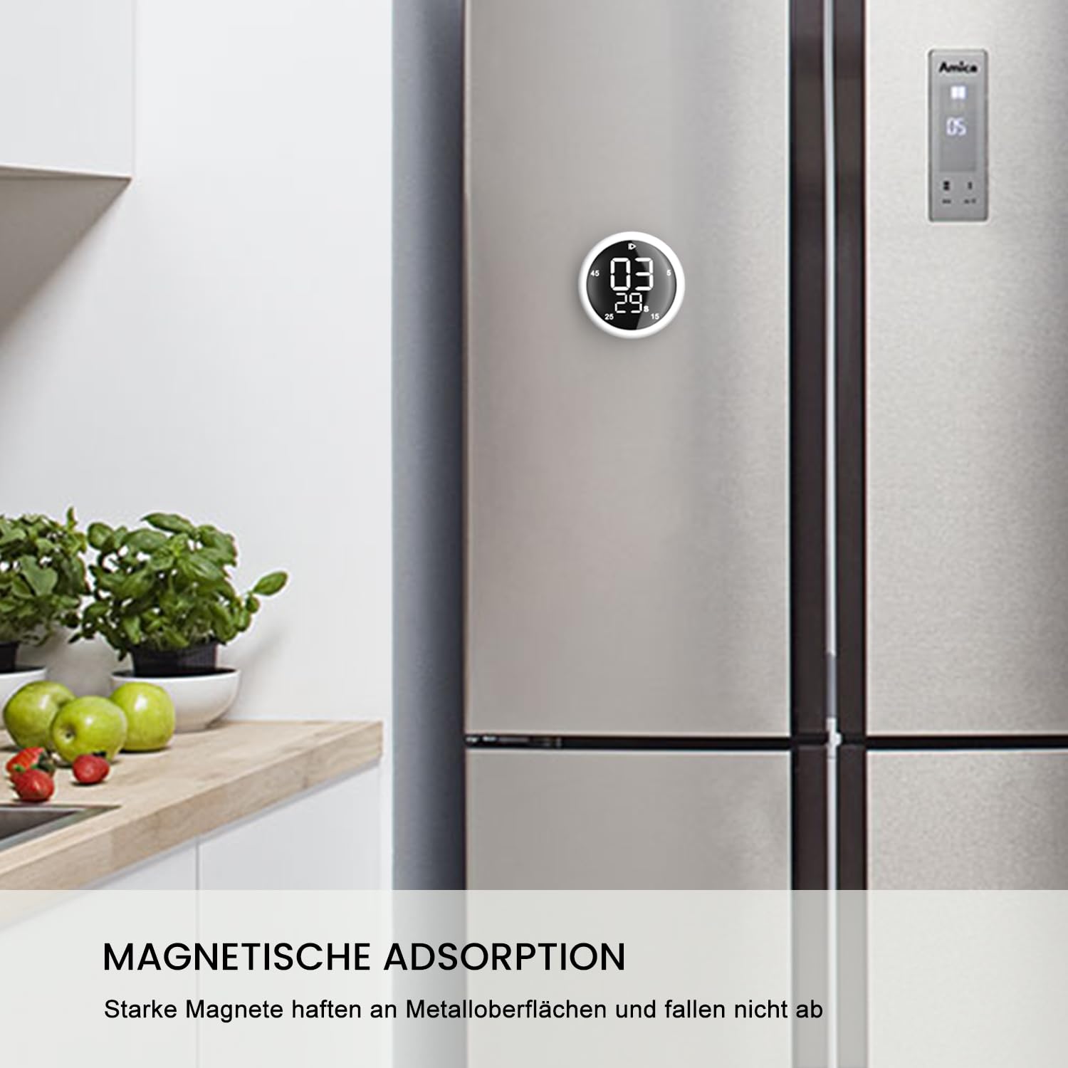 Minuteur De Cuisine, Minuteur De Productivité Intelligente, Minuteur Numérique Magnétique, Minuteur De Bureau De Classe, Minuteur Tdah Pour Enfants