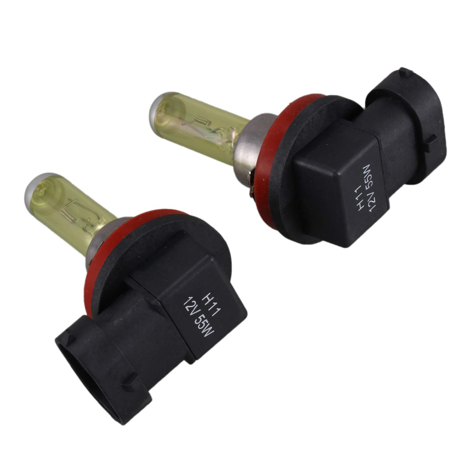 2 . Dc 12v 55w H11 3000k Super Żółta żarówka samochodowa przeciwmgielna