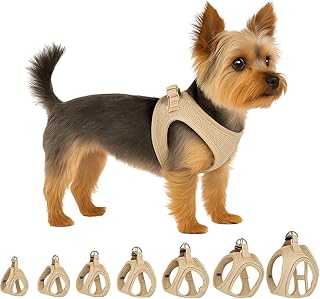 Hundegeschirr - hundegeschirr kleine Hunde - XS - Flamingo Harness Step&Go Bento Beige product image
