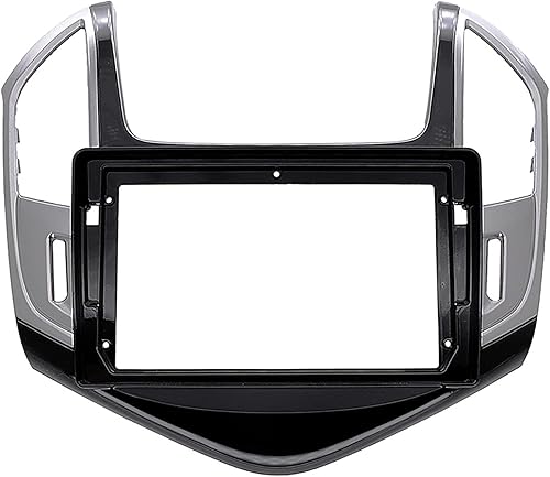 BANDOX 2 Din 9 Inches Car Fascia DVD Player Frame Stereo Audio Fitting Adaptor Dash Trim Bezel Facia Panel for Chevrolet Cruze 2013-2015