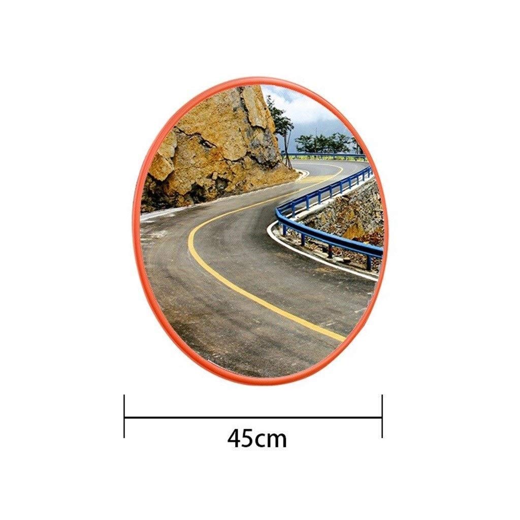 Espejos Exteriores para Seguridad Vial, amplían el Campo de visión Amplios Espejos convexos Resistentes a la Intemperie y a la Intemperie 30-120CM (Color: B, Tamaño: 80CM)