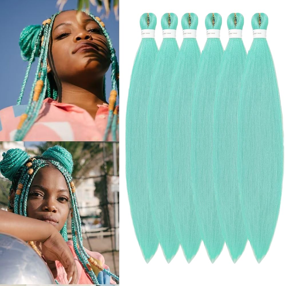 YDDM Capelli Per Treccine Africane Rosa Extension Treccine Texture Yaki Easy Install per Principianti 20 Pollici 3 Pezzi Capelli Leggeri e Naturali per Box Braids, Twist e Crochet — view 98