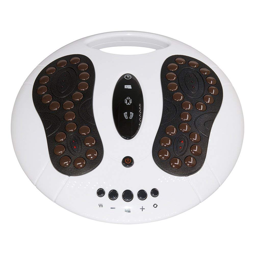 4beauty Tourmaline Reflexology Spa Heating Electric Foot Massager with
