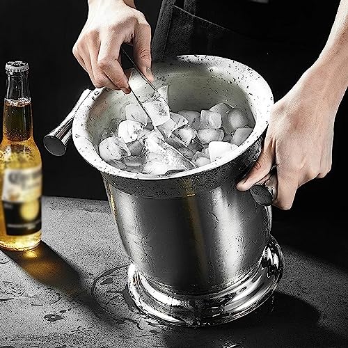 Hielera de acero inoxidable aislada de 4 litros ideal para enfriar botellas 6