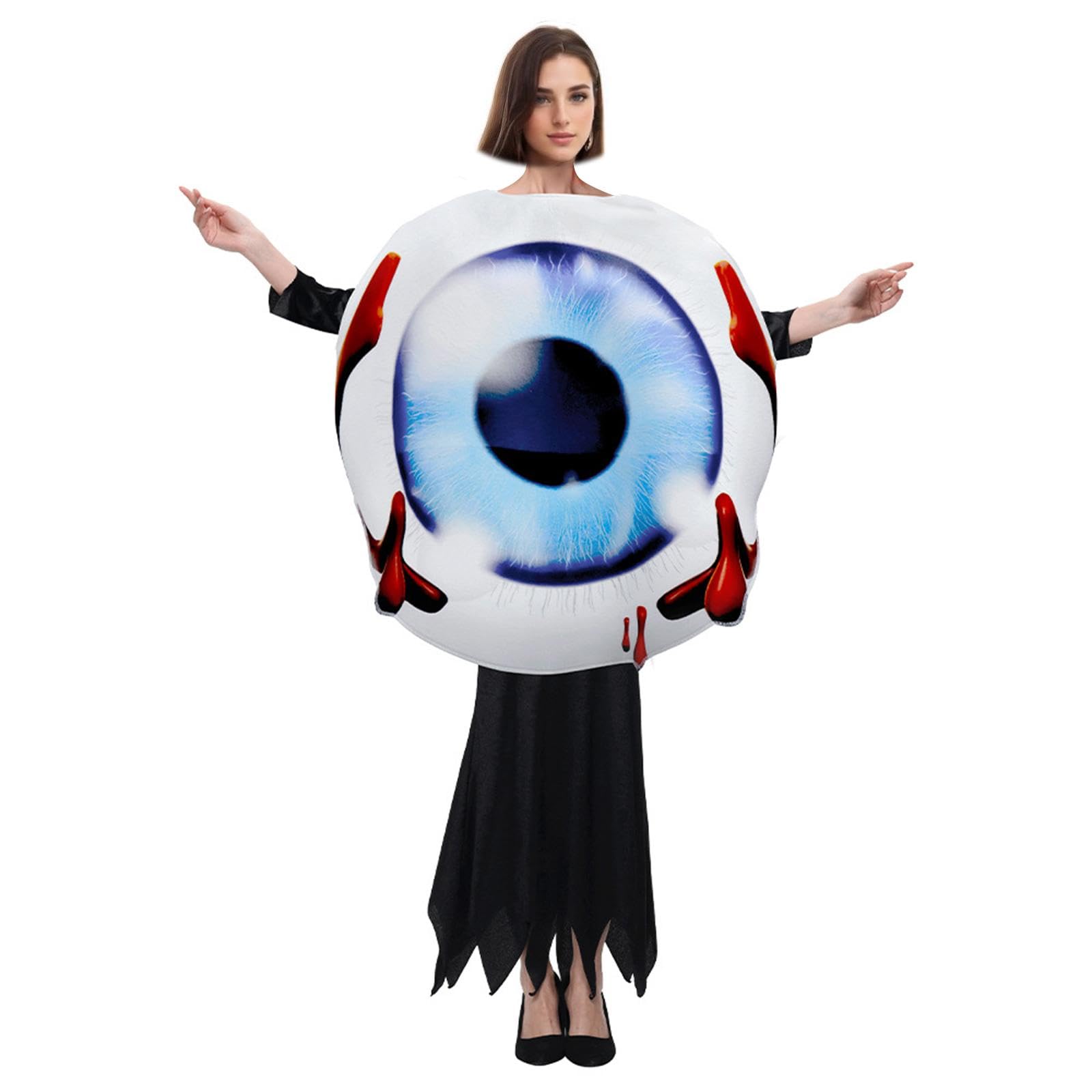 LOVIVER Costume Da Oculare, Vestito Creativo per Giochi di Ruolo per Feste